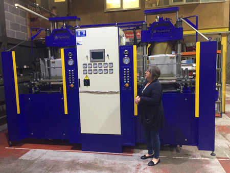 AVMR invest in new bespoke rubber moulding press