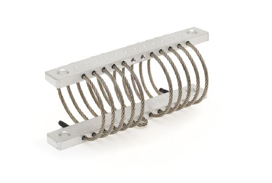 2.5 - 11.4kg Helical Coil Wire Rope Mount (H25-112)